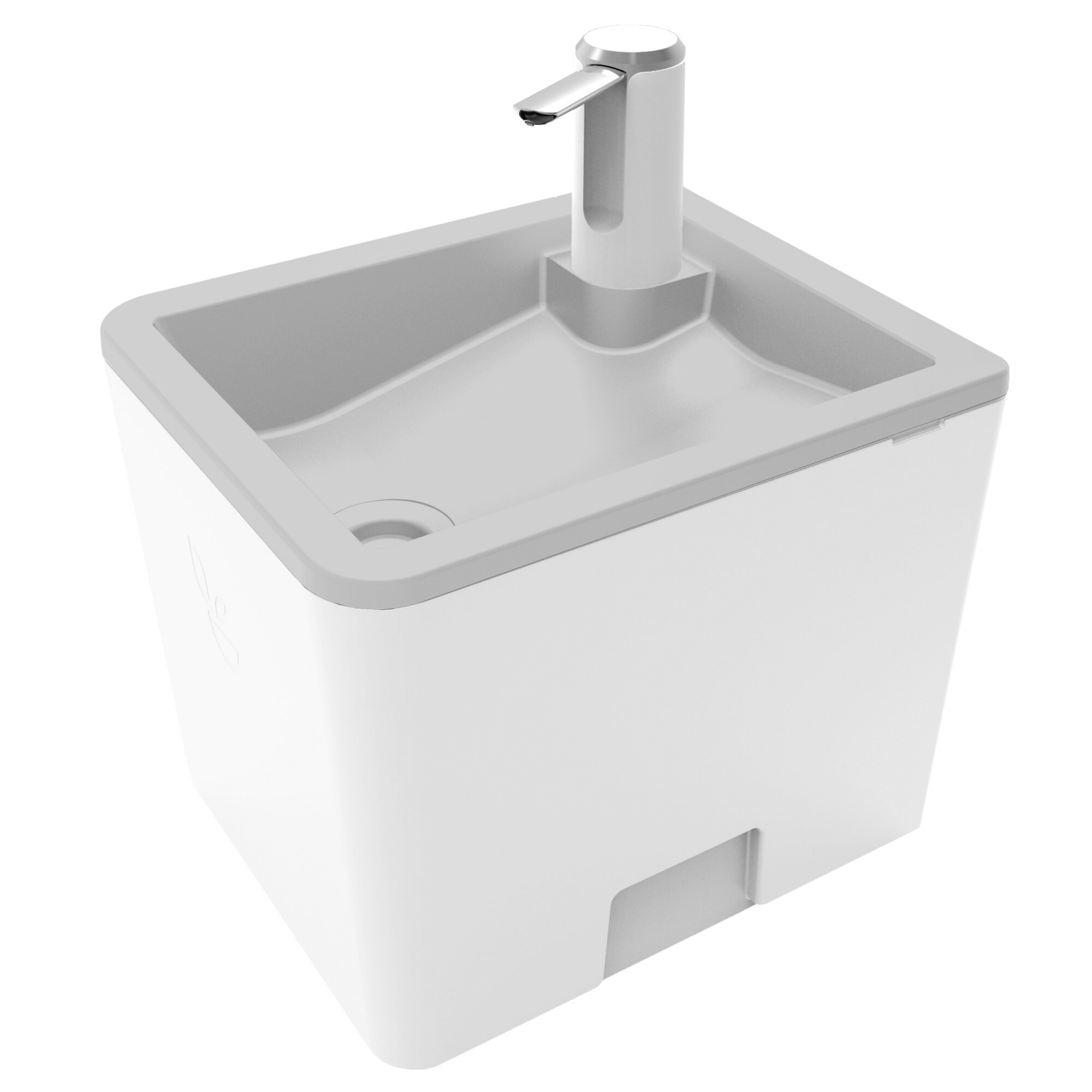 Sink Trelino® Splash L white