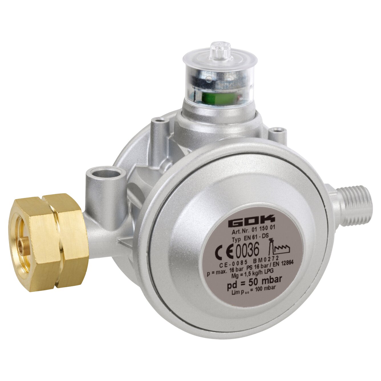 Low Pressure Regulator Type EN61-DS 1.5 kg/h