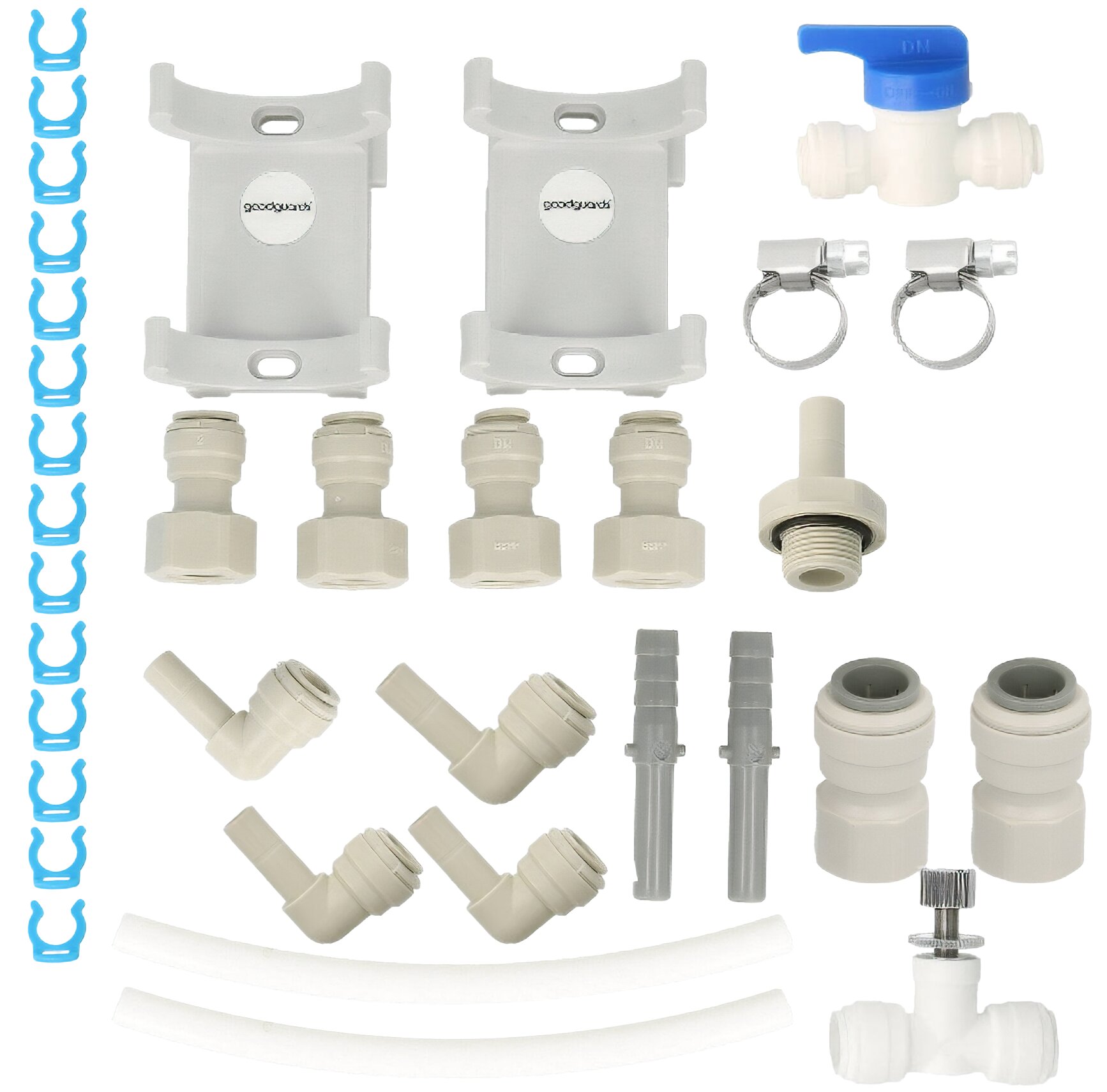 Installation Set for Drinking Water Treatment L (UV/Activated Carbon/Limescale)
