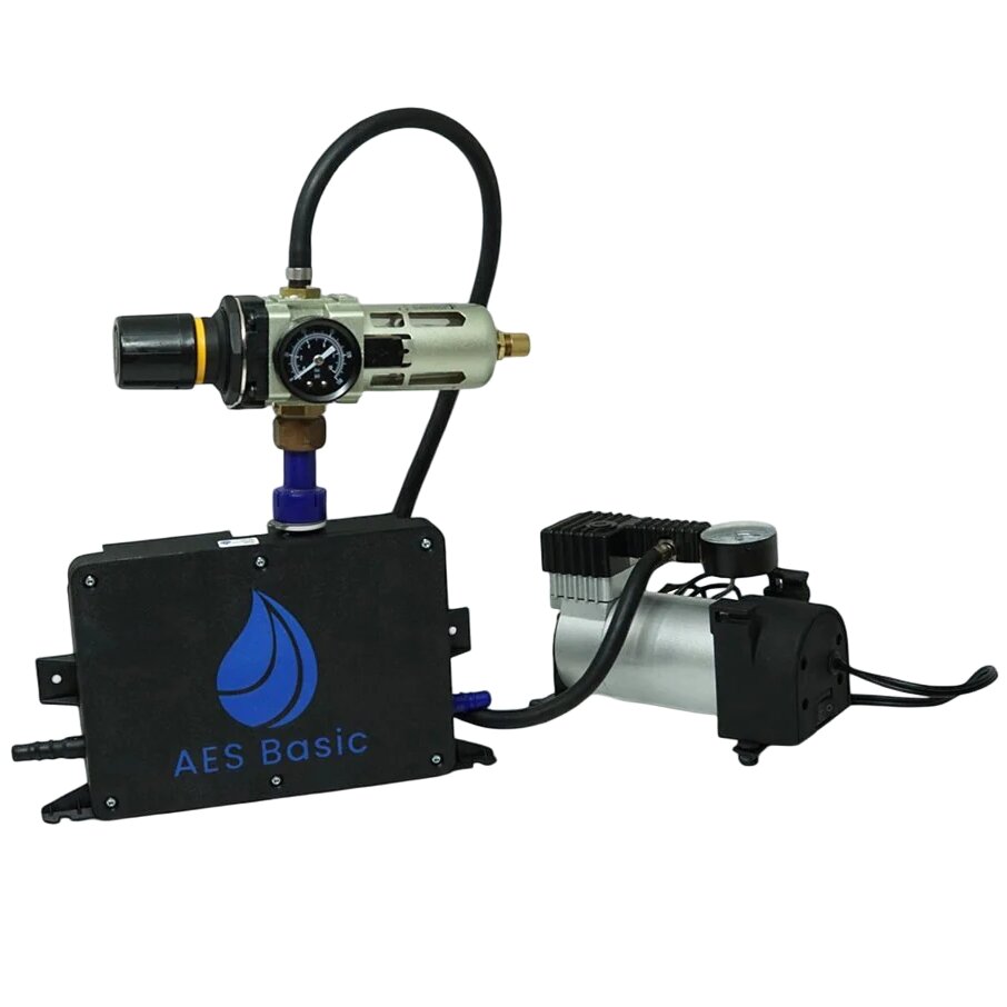 Emptying System for Water Pipes AES Basic+ incl. Pressure Regulator