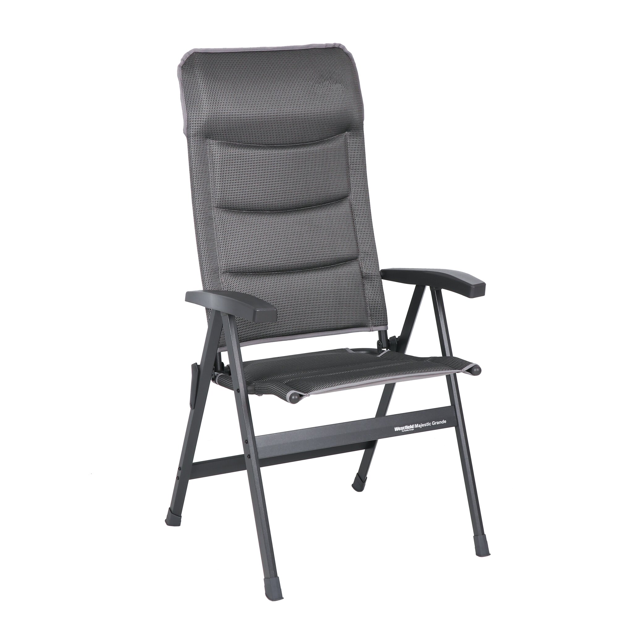 Camping Chair Majestic Grande, grey