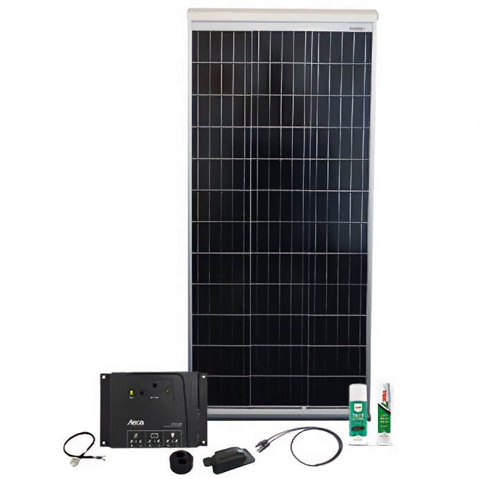 All-In-One Solar System Caravan Kit Base Camp
