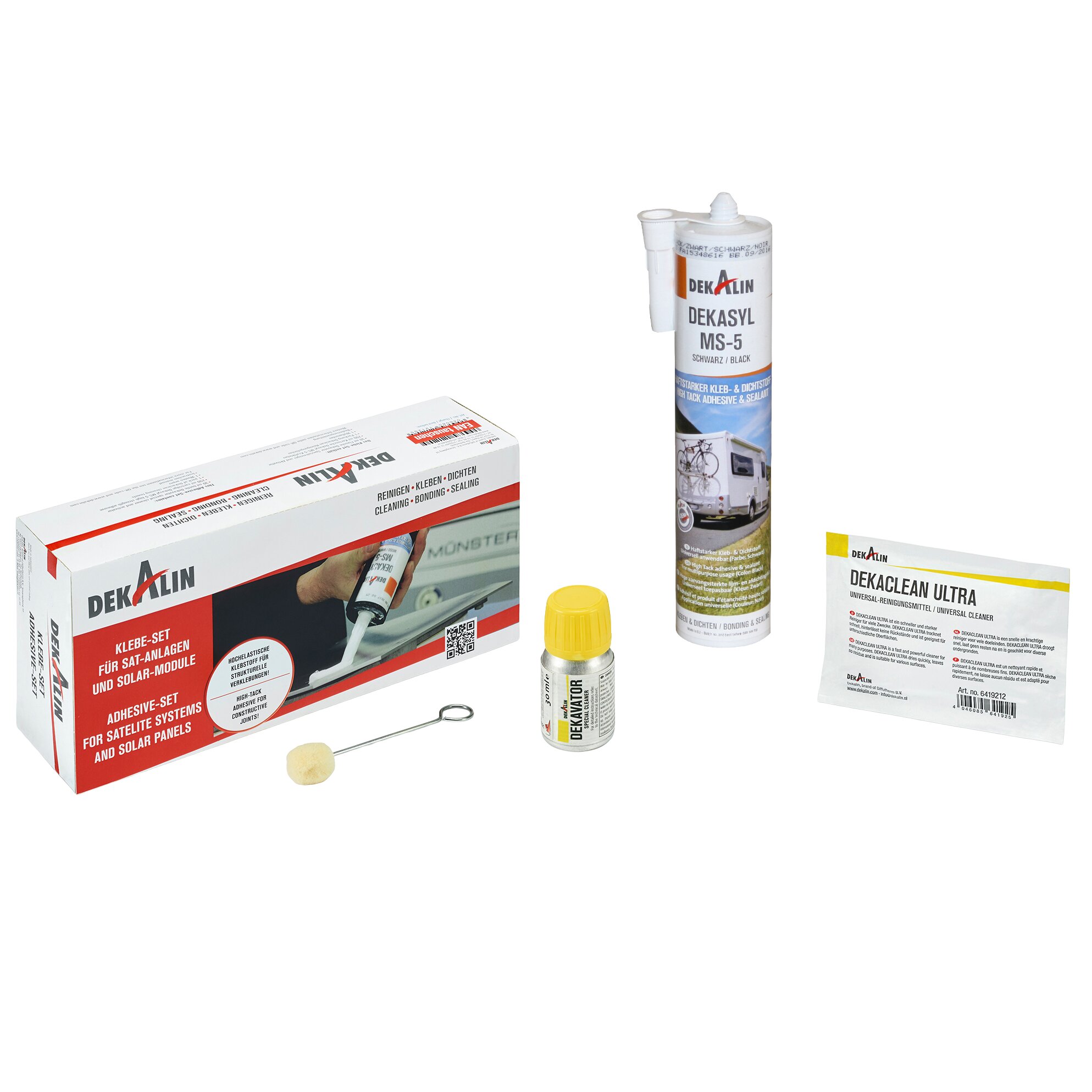 Adhesive Kit MS-5, black