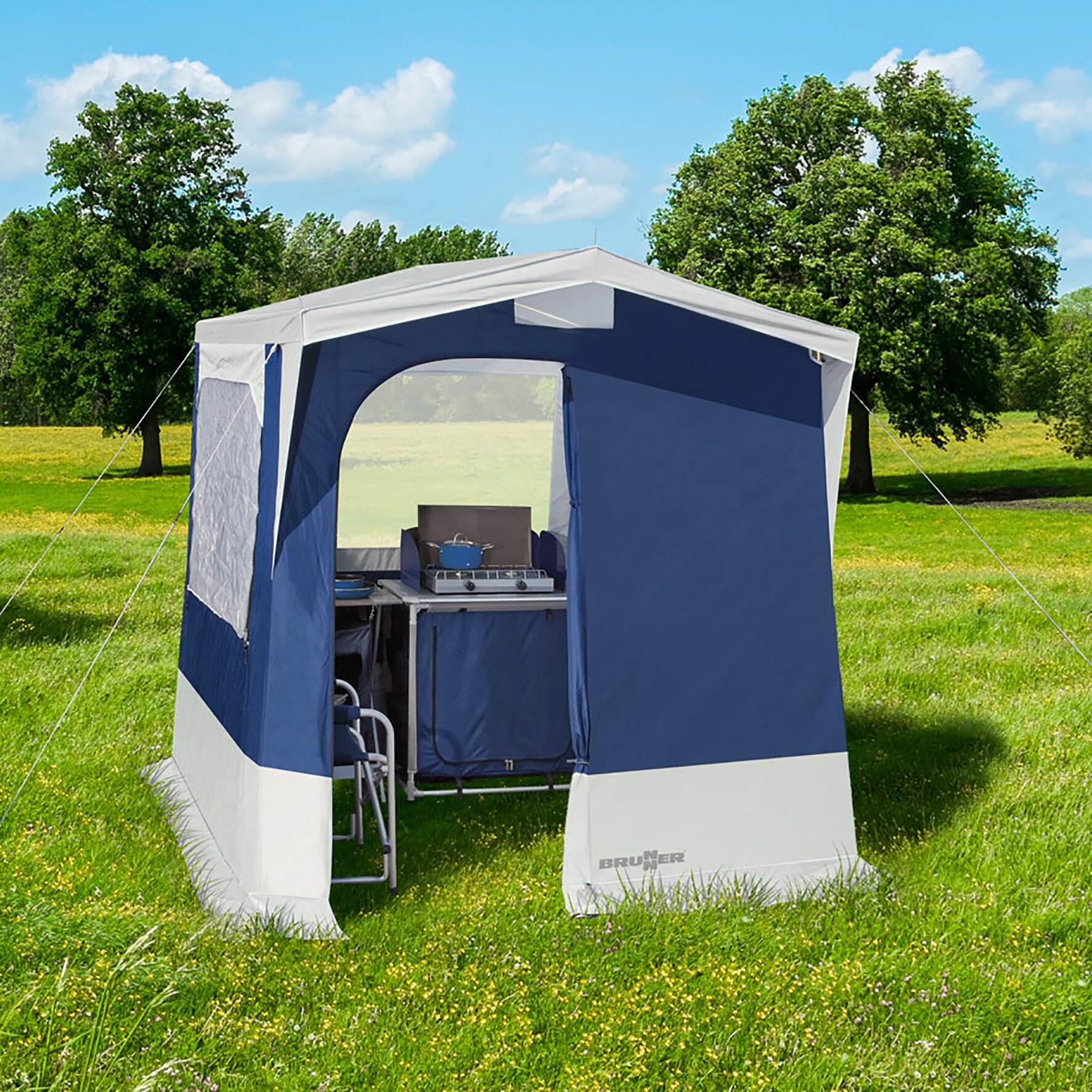 Kitchen Tent Vida I NG, blue 200 x 215 x 150 cm