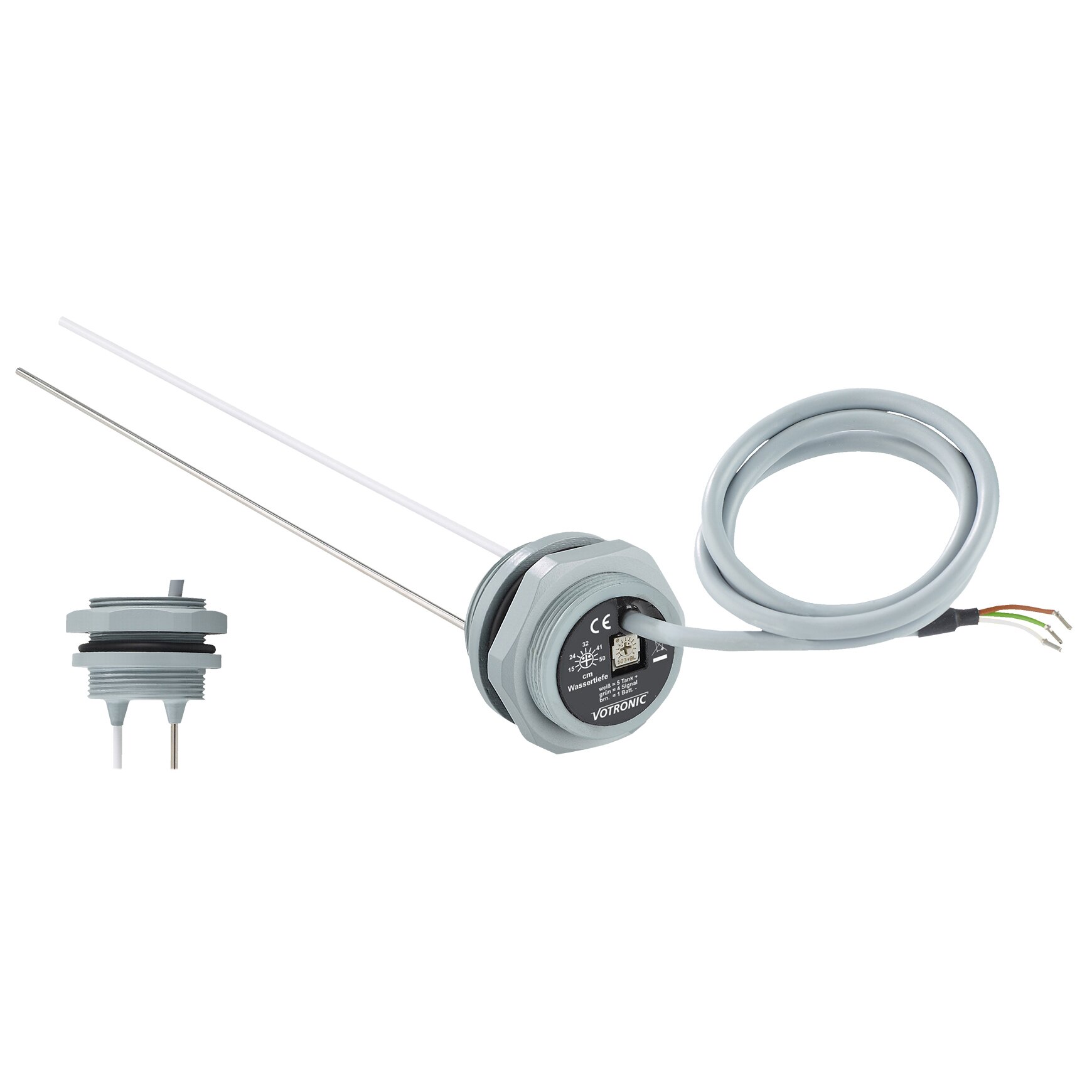 Tank Electrode K, Tank Height 12 – 24 cm