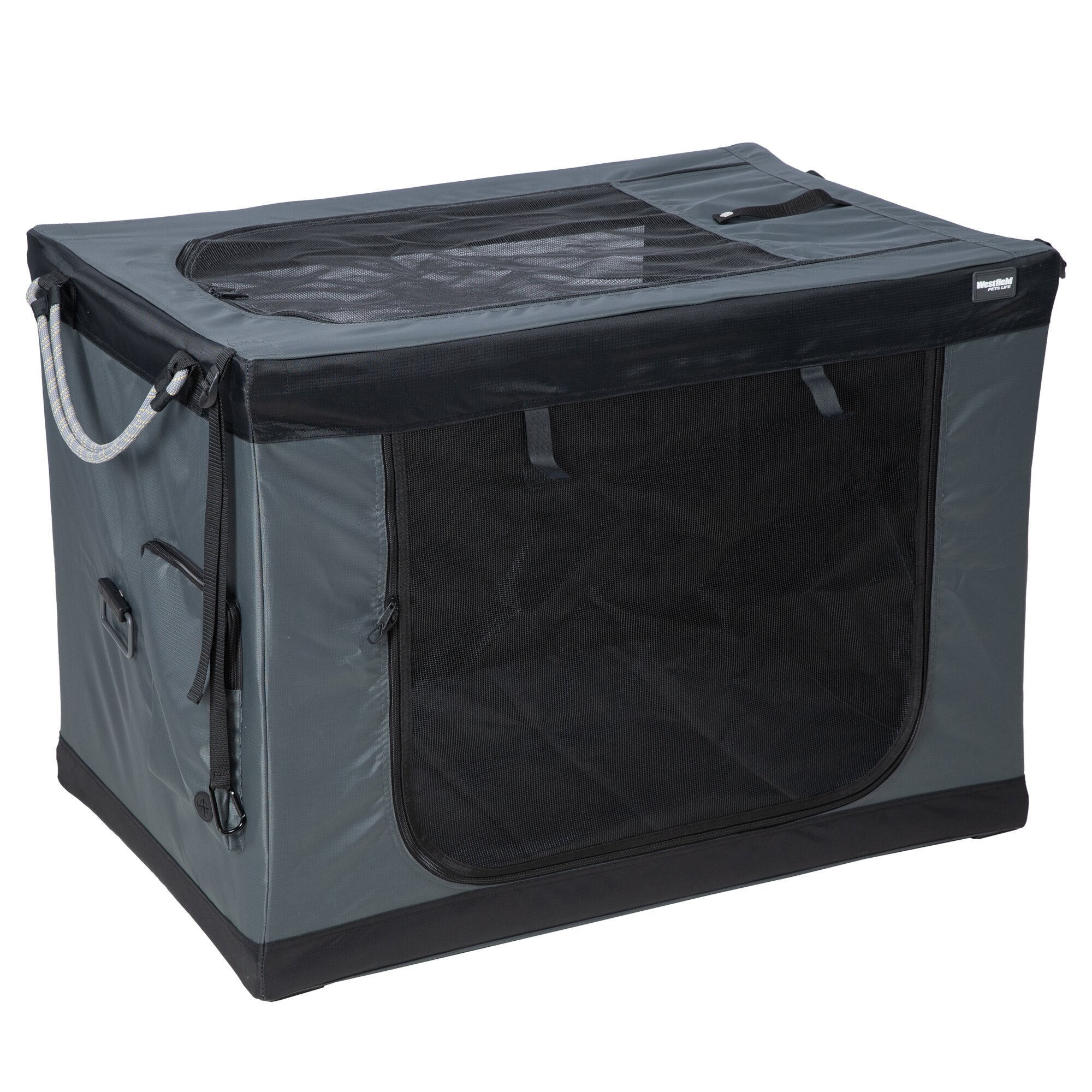 Foldable Transport Crate for Dogs L