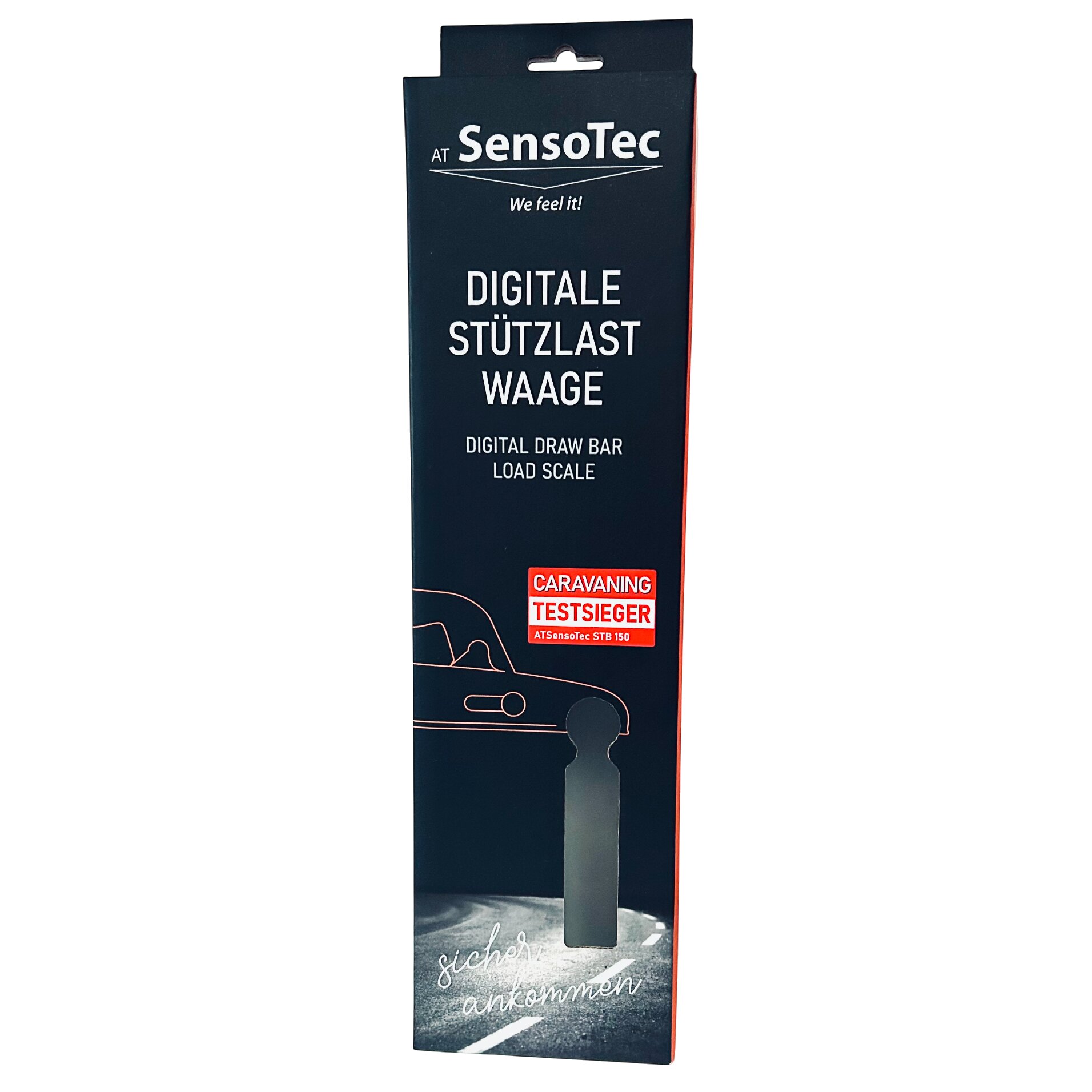 Digital Noseweight Gauge STB 200 B with Bluetooth orange