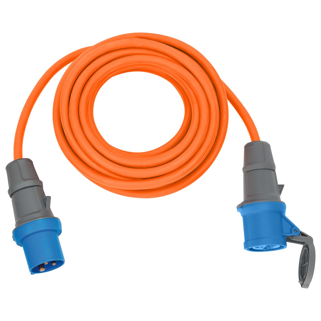 CEE Extension Cable, 10 m orange