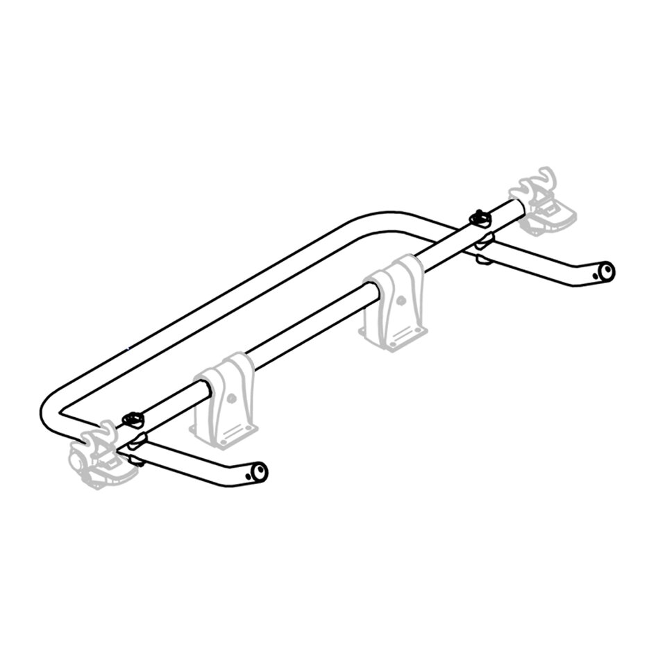 Rail Bracket Carrier Thule Caravan Superb