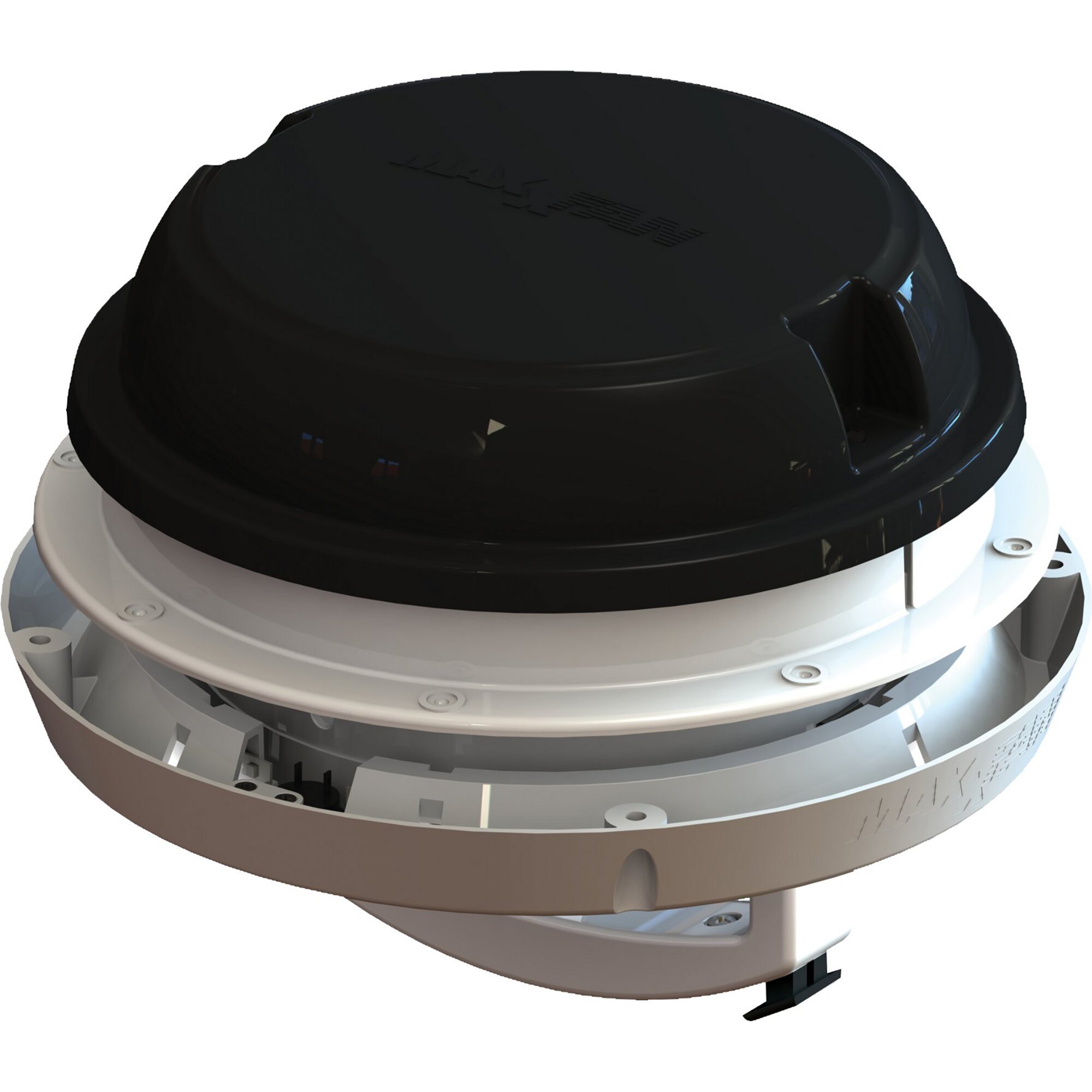 MaxxFan Dome with LED, black