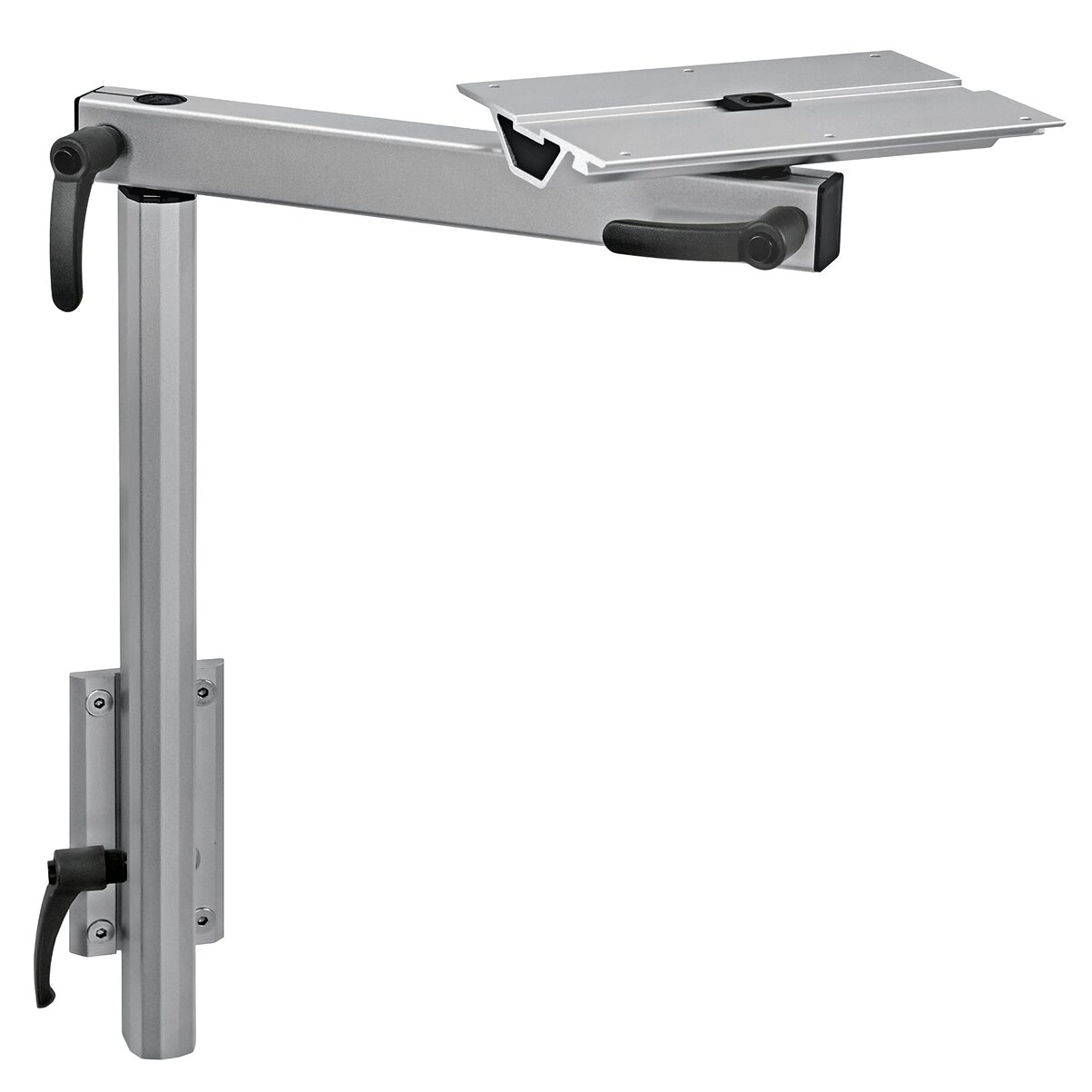 Swivel Table Frame 90°, silver