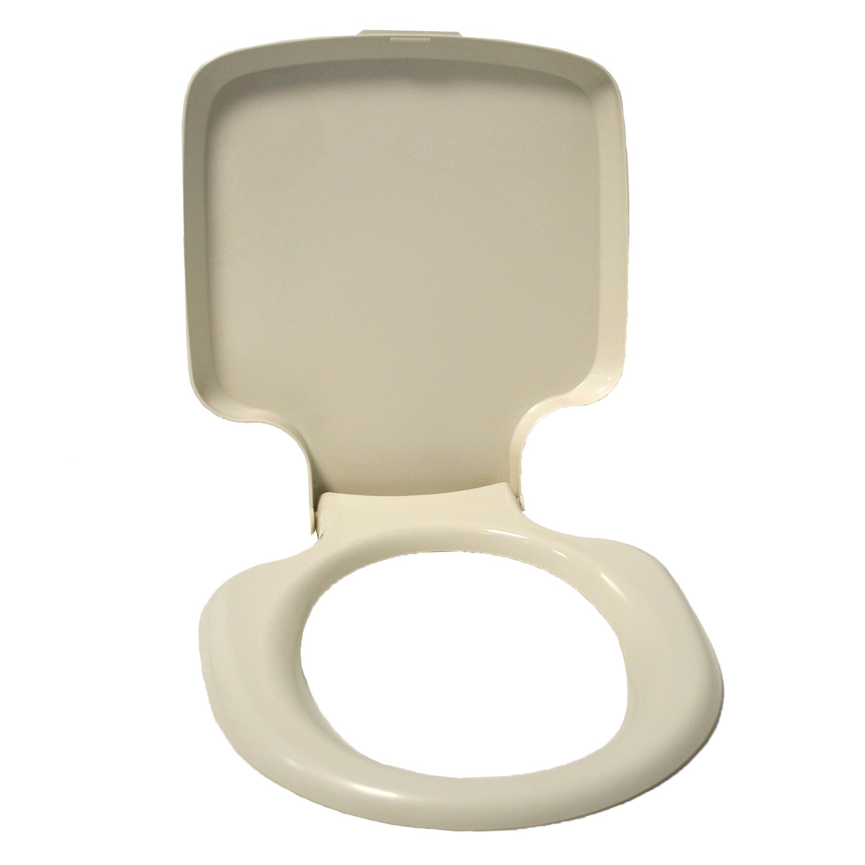 Toilet Seat with Lid, grey white