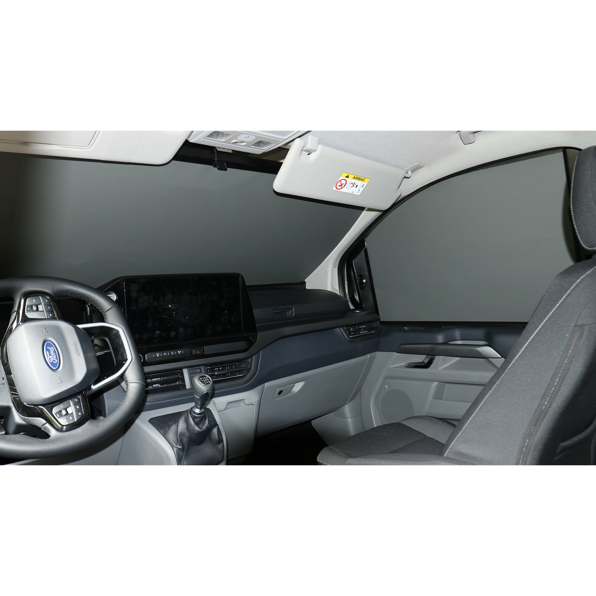 Blackout Blinds REMIfront VI for Ford Tourneo Custom and VW Transporter / Caravelle built from 2024
