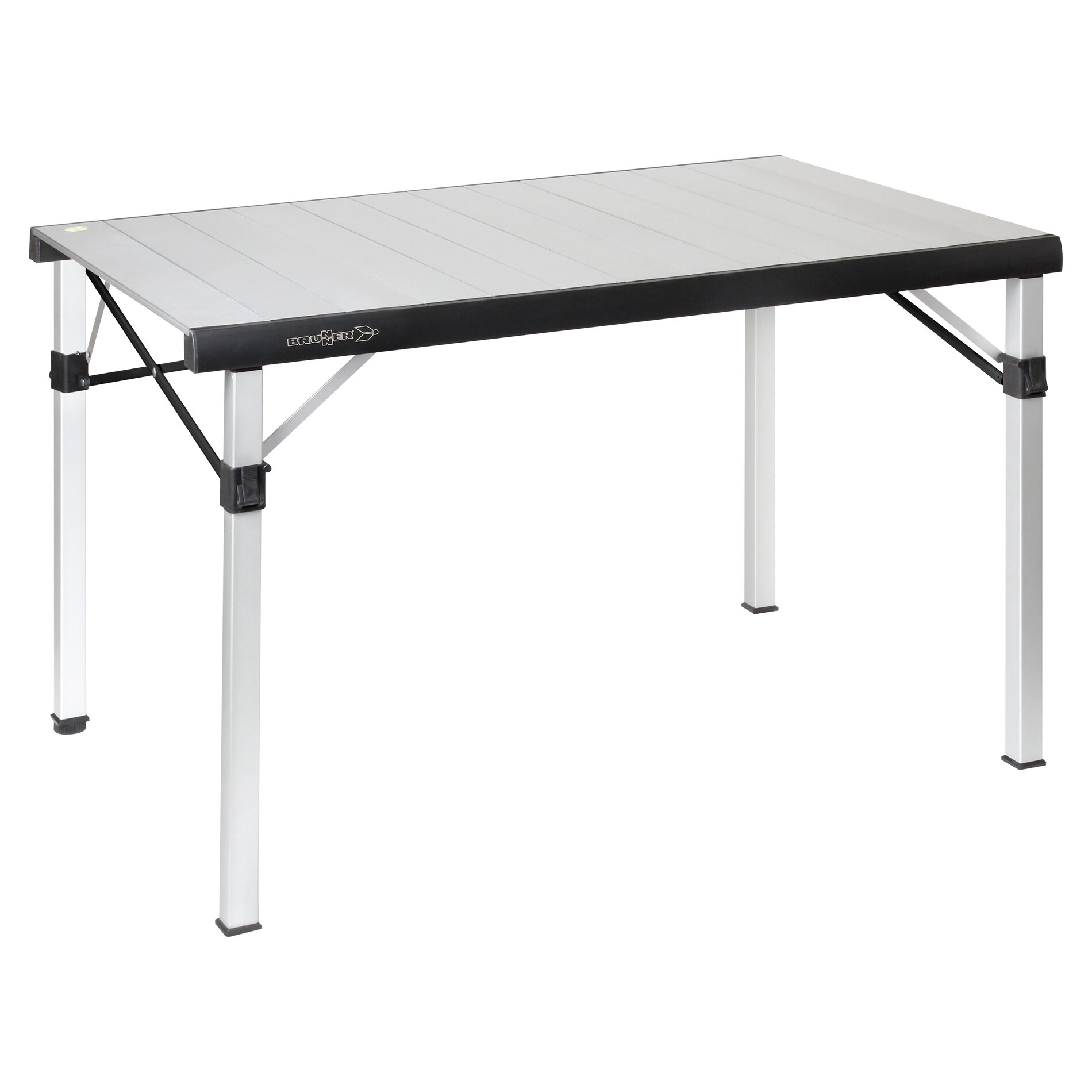 Roll-Up Camping Table Titanium Quadra NG, 120.5 x 70 cm