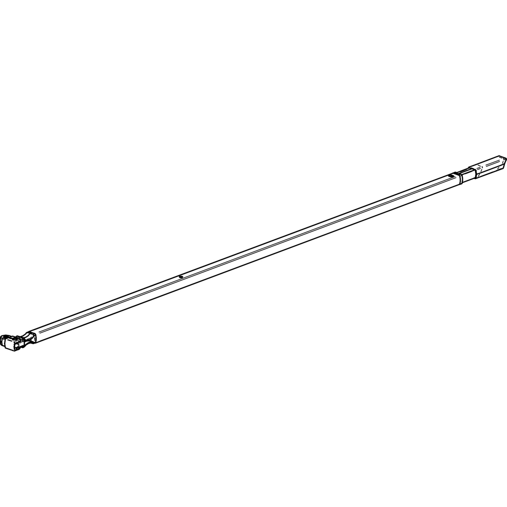 Telescopic Arm 2.5 m Thule 3200 for Awning Length 1.9 – 2.3 m, Left