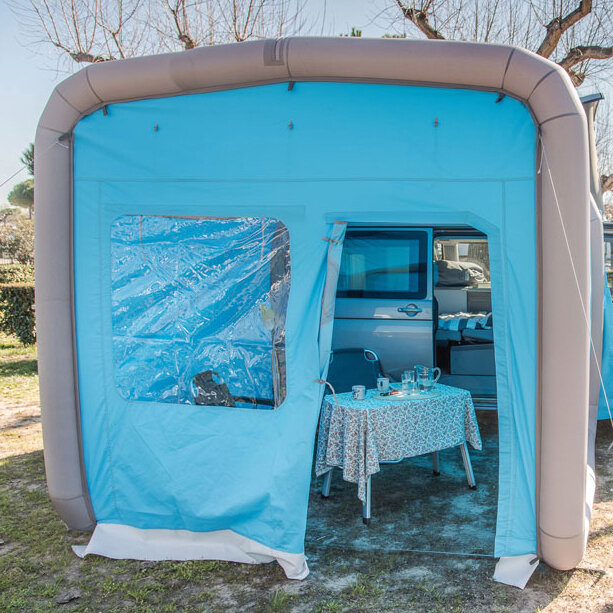 Front Wall Camping GT Box blue