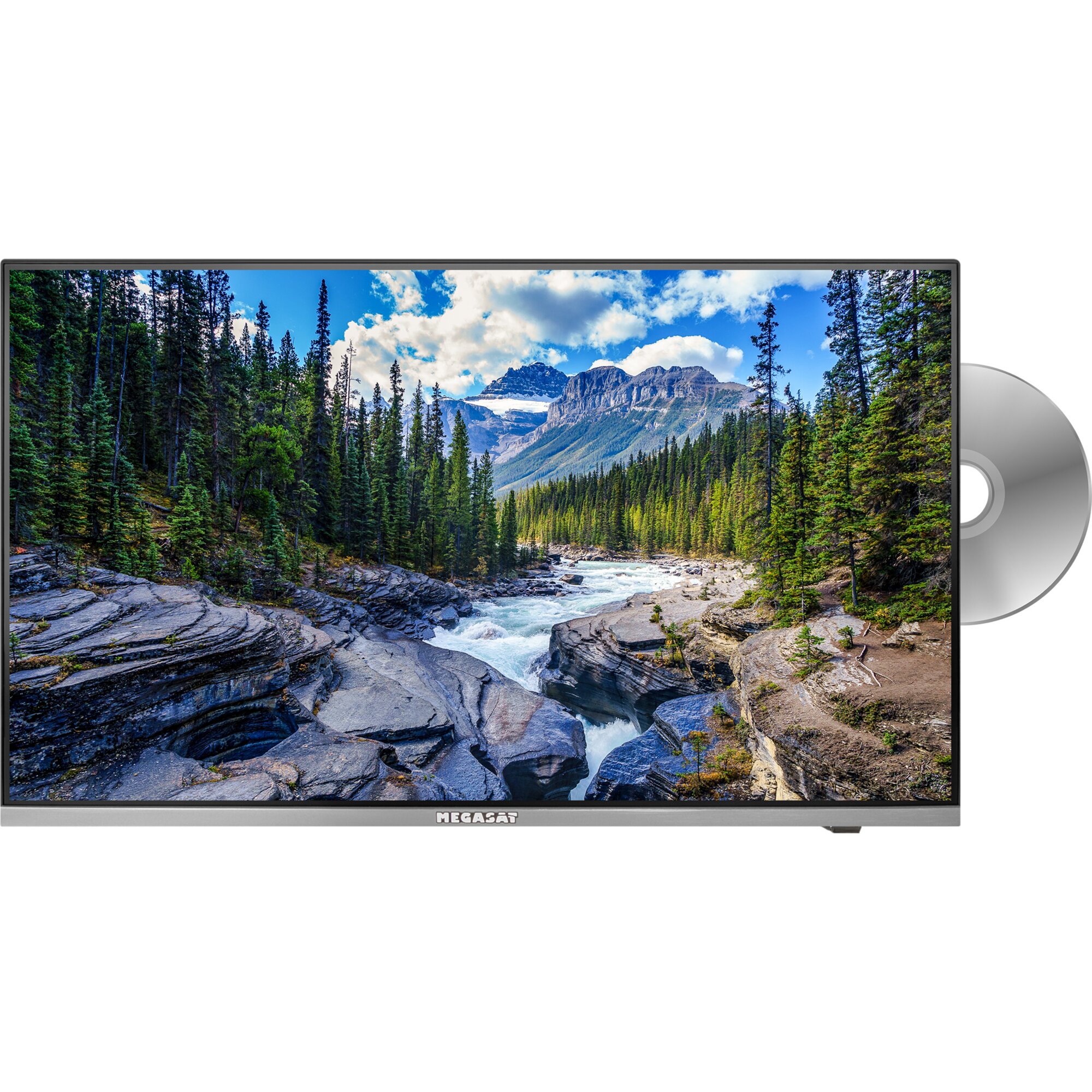 TFT LED Flat Screen TV DVD Combination Royal Line Premium, 21.5" (54.6 cm)