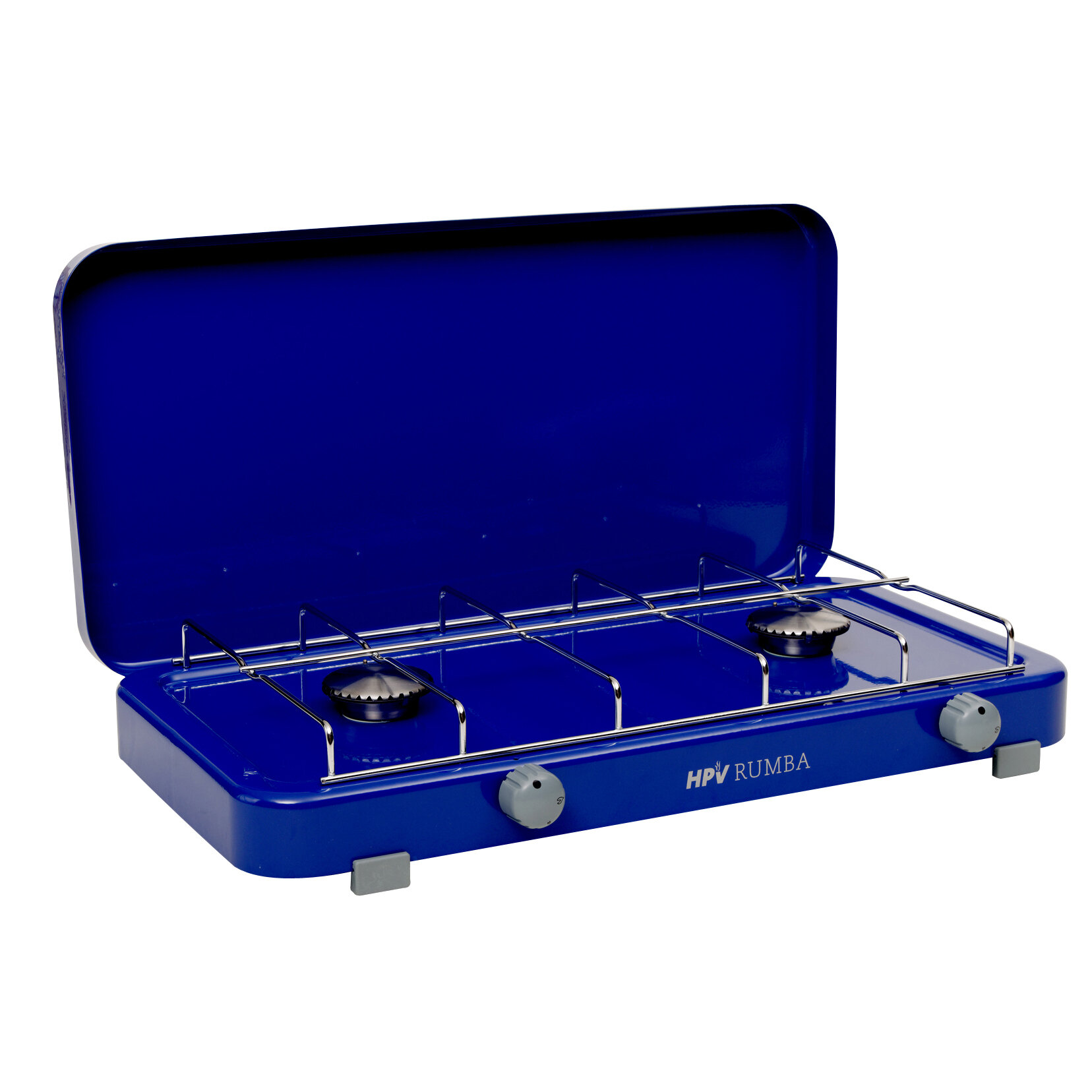 Two-Burner Gas Stove Rumba, 30 mbar, with Flame Failure Device