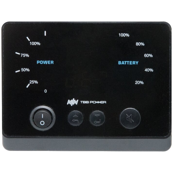 Battery Display incl. Remote Switch & 5 m Cable for M12