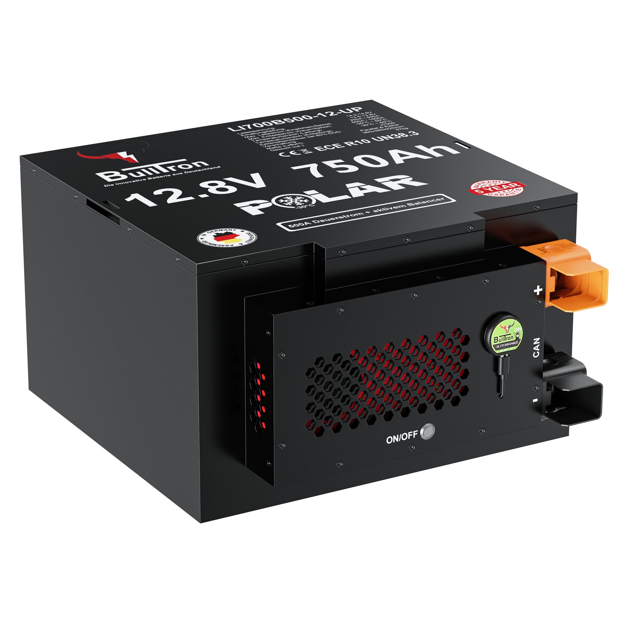 Lithium Battery Polar Underseat, 750 Ah