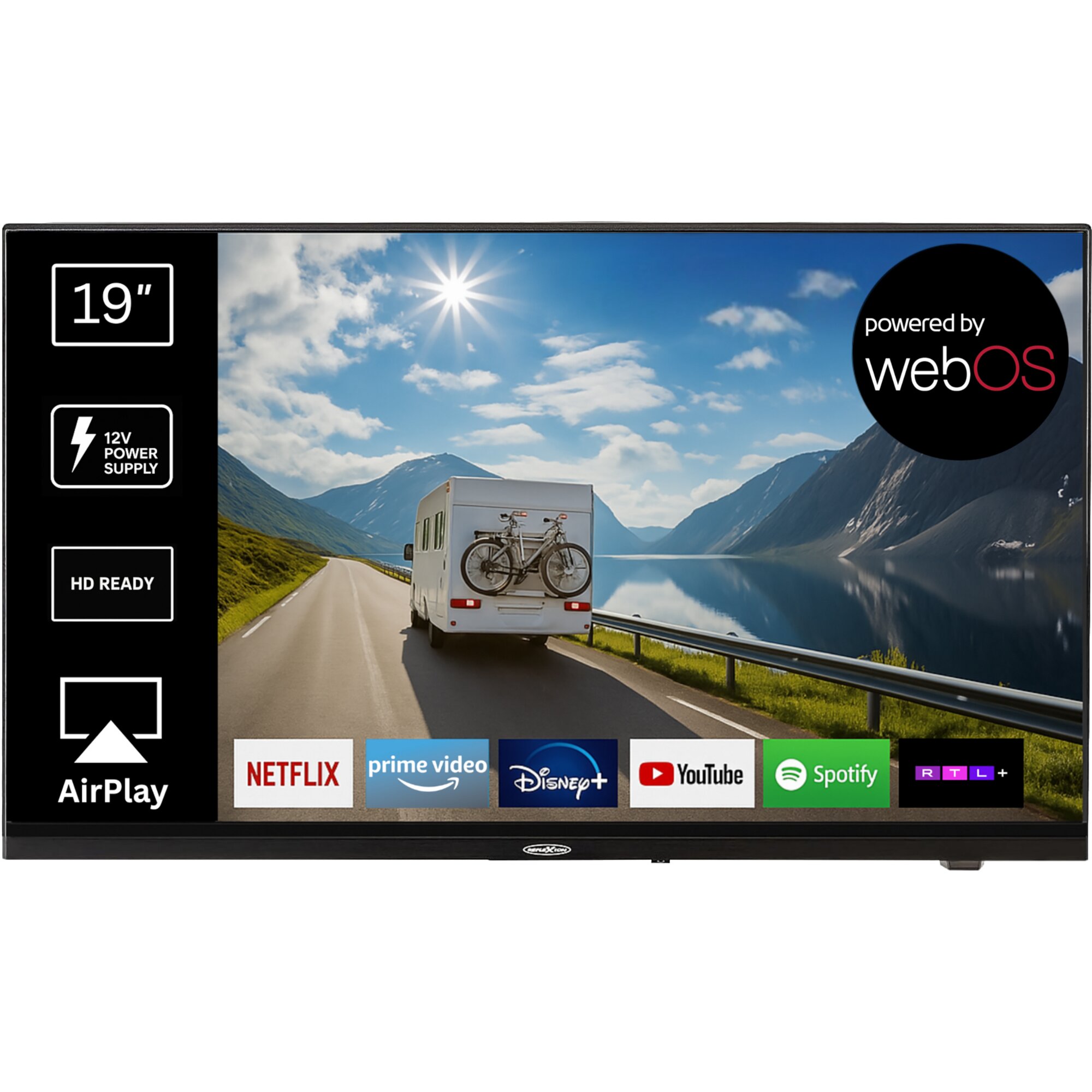 TV Reflexion LDDX19iBT, Black, 19" (48 cm)