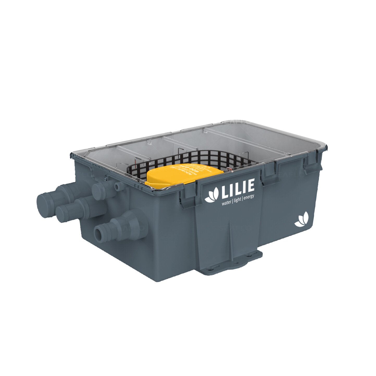 Pumping System for Shower and Waste Water GrauGELB