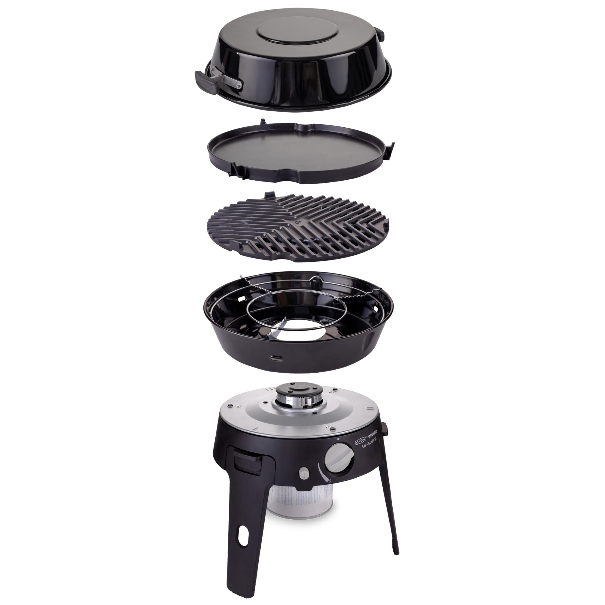 Gas Barbecue Safari Chef 30 Deluxe, 30 mbar