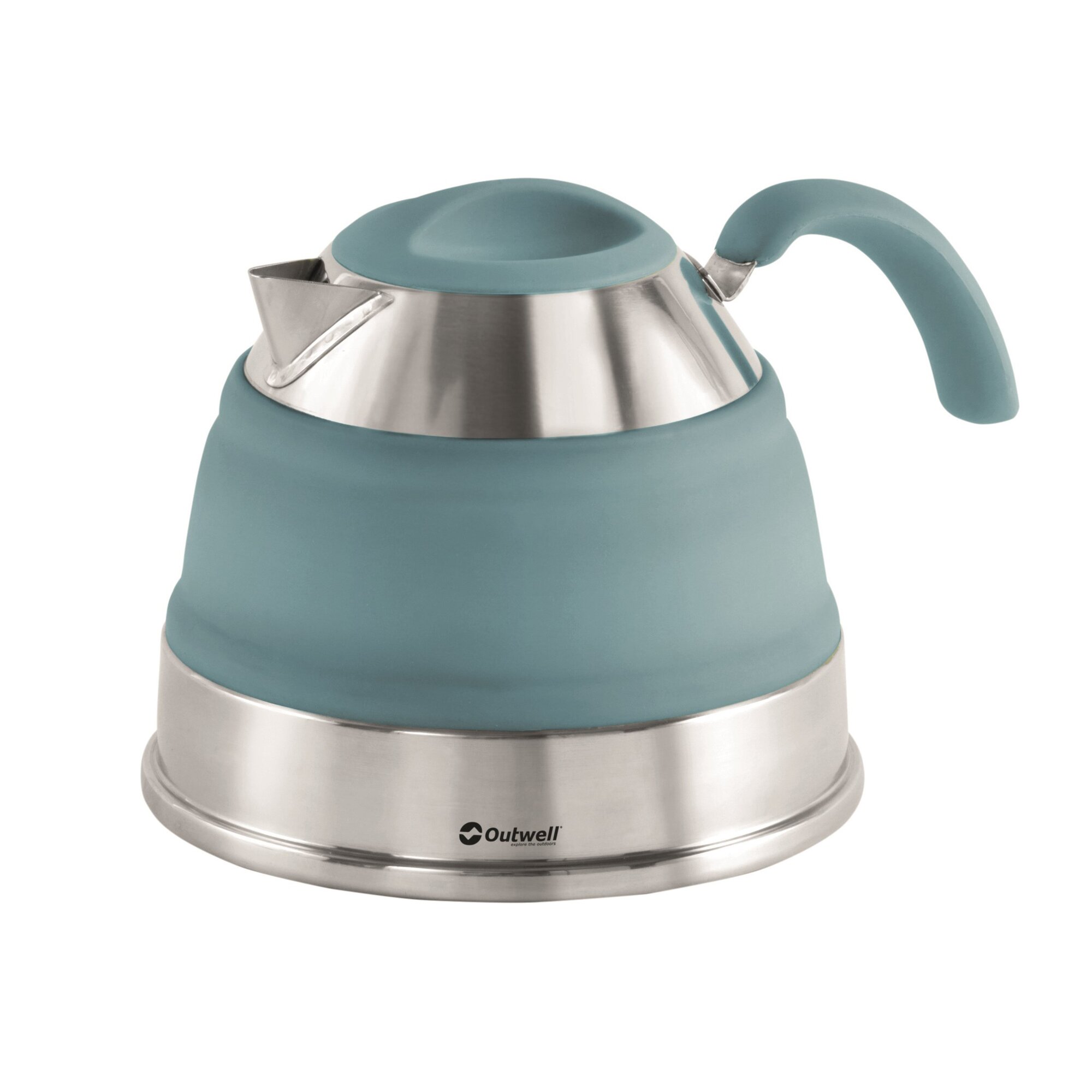 Folding Kettle, grey-blue