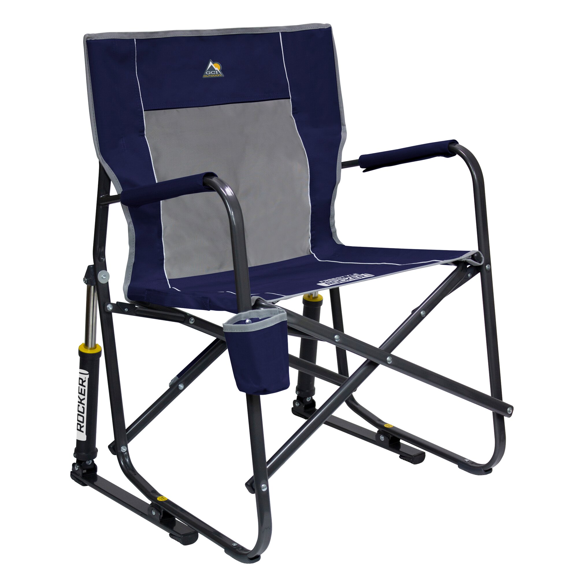 Camping Rocking Chair Freestyle Rocker™, blue