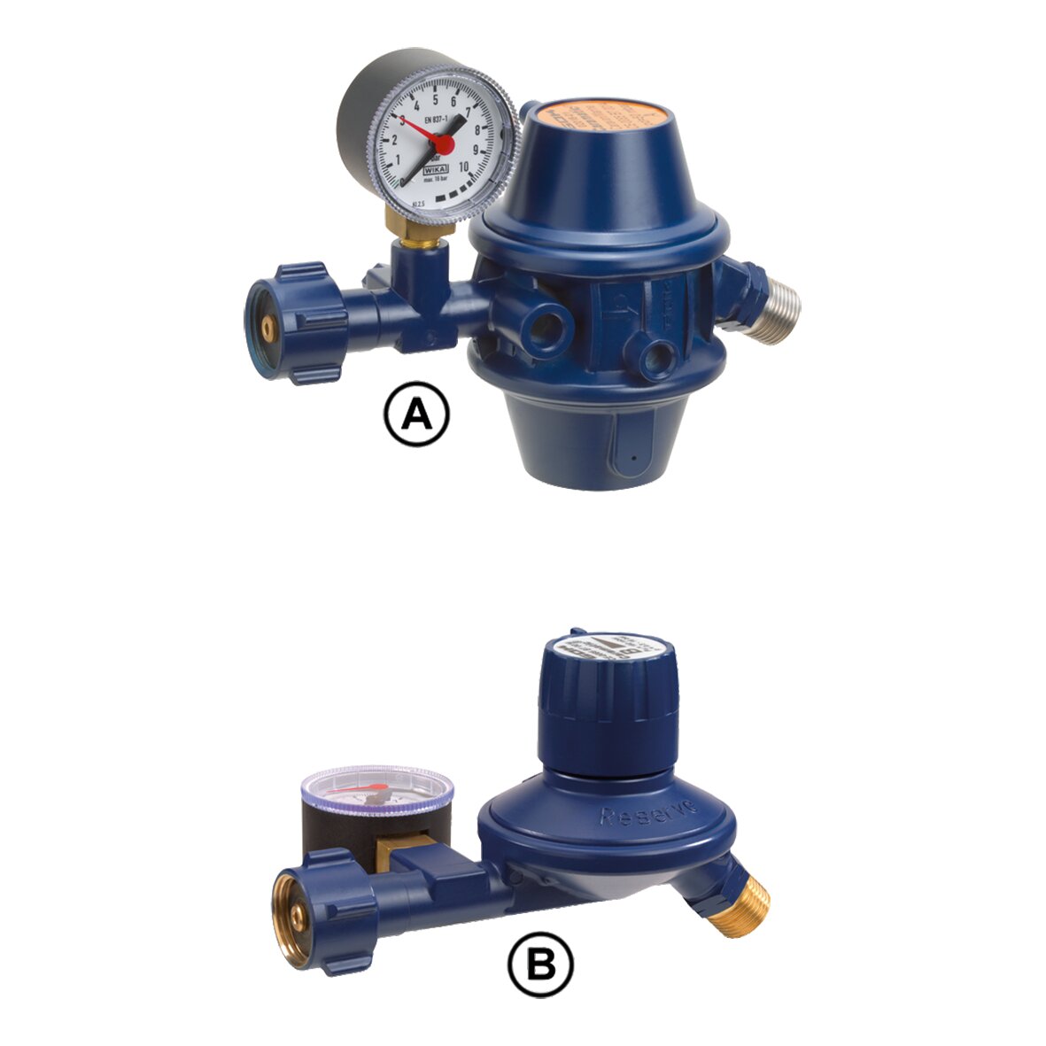 Two-Cylinder System Caramatic BasicTwo, 30 mbar