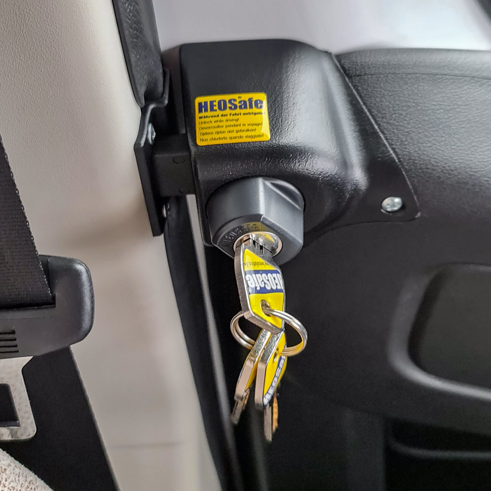 Anti-Theft Locks for Driver's Cab Doors Fiat Ducato X290