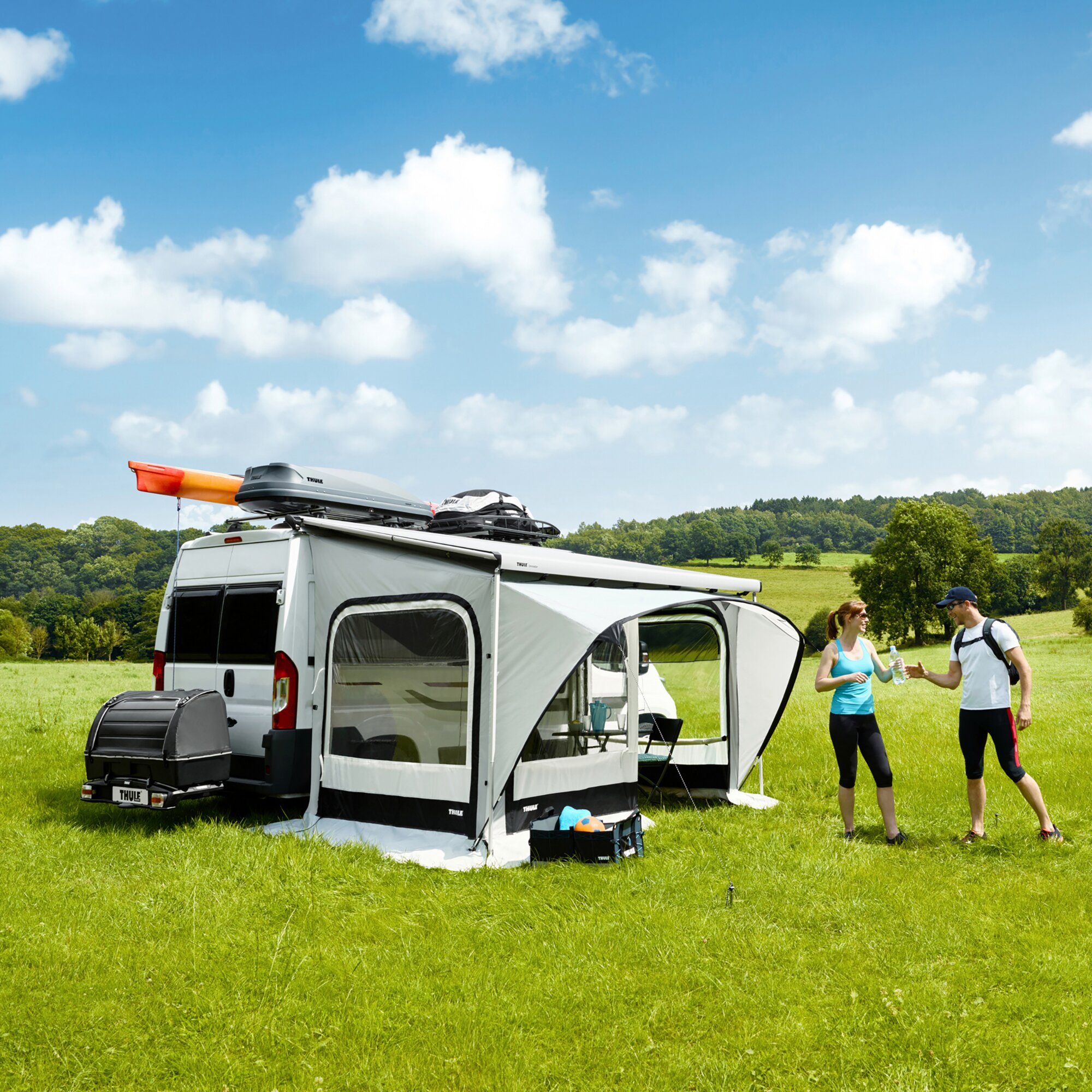 Awning Tent Thule QuickFit Ducato, 3 x 2.25 m