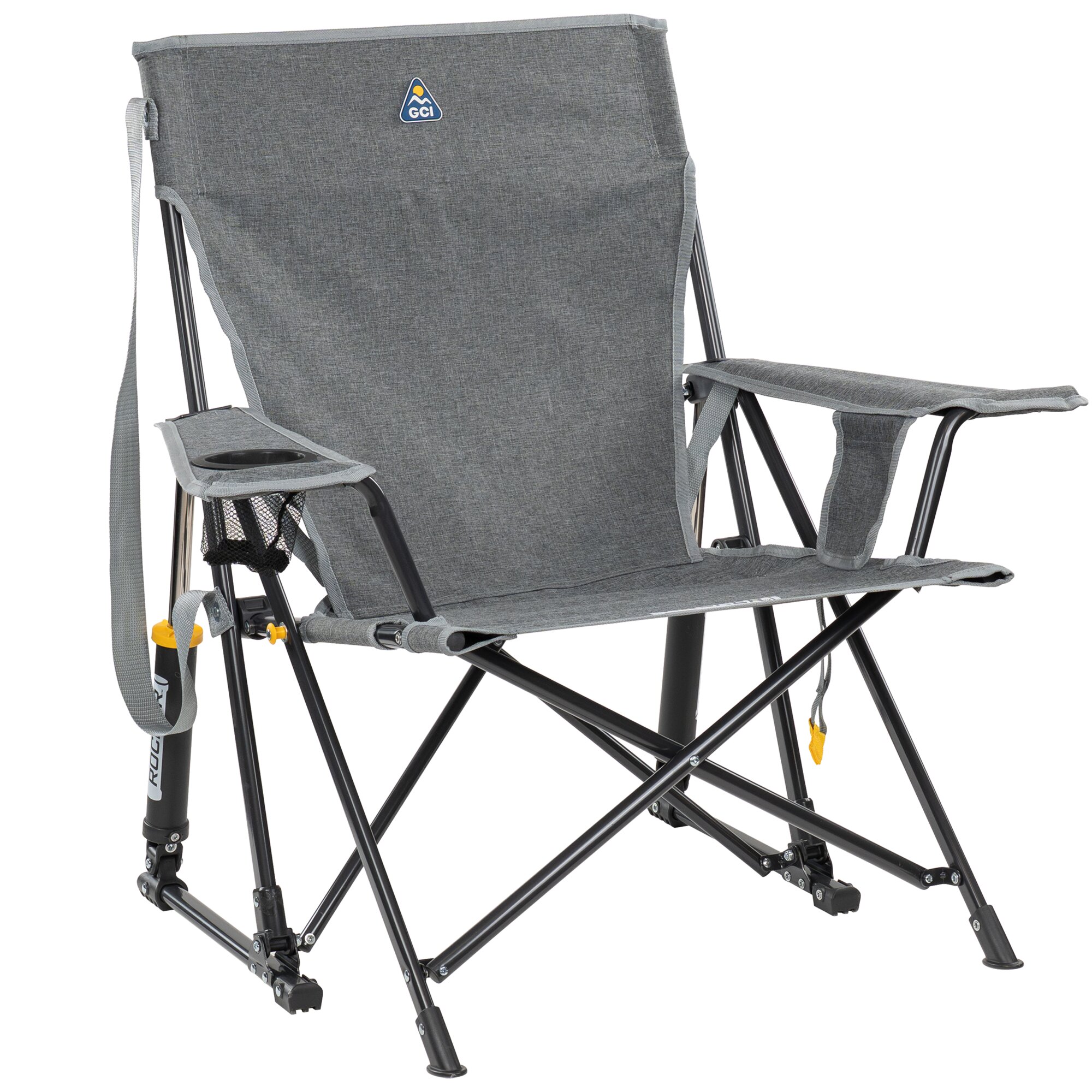 Camping Rocking Chair Kickback Rocker™ grey