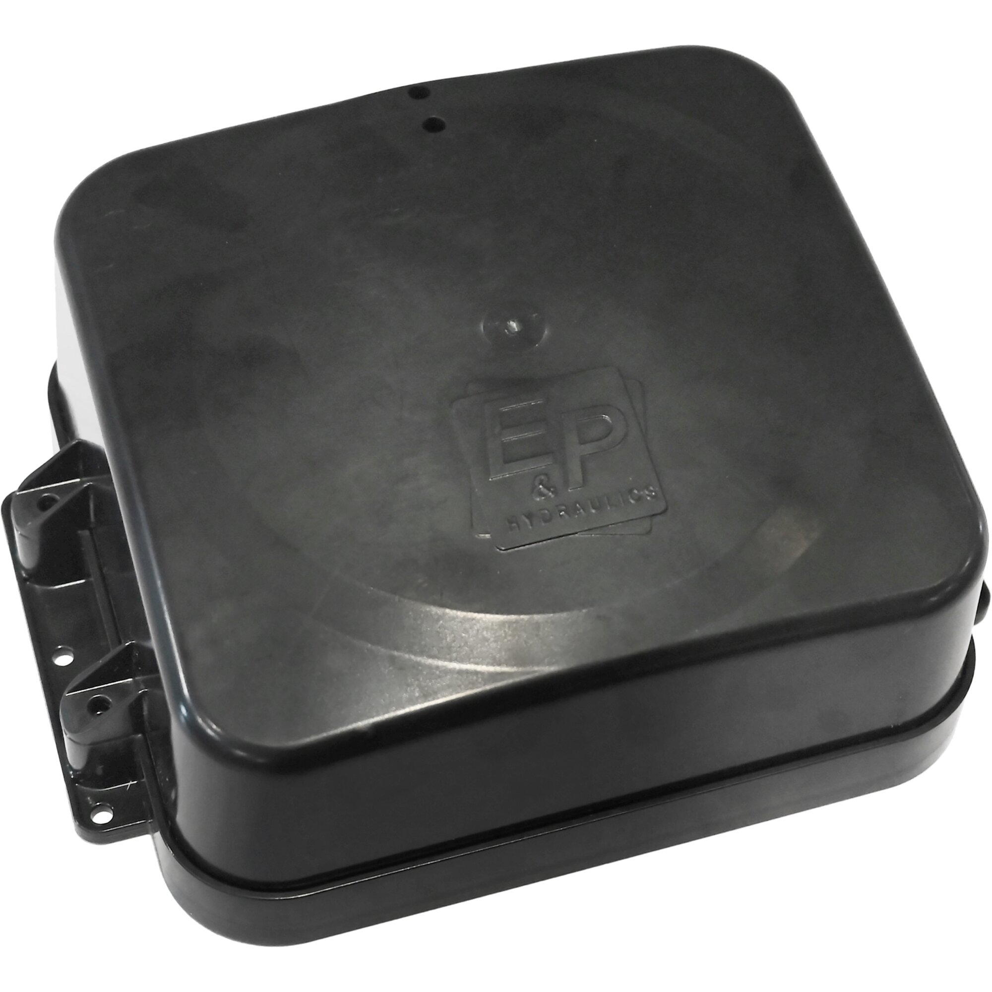 Underfloor mounting box for control unit for LevelM – hydraulic support systems