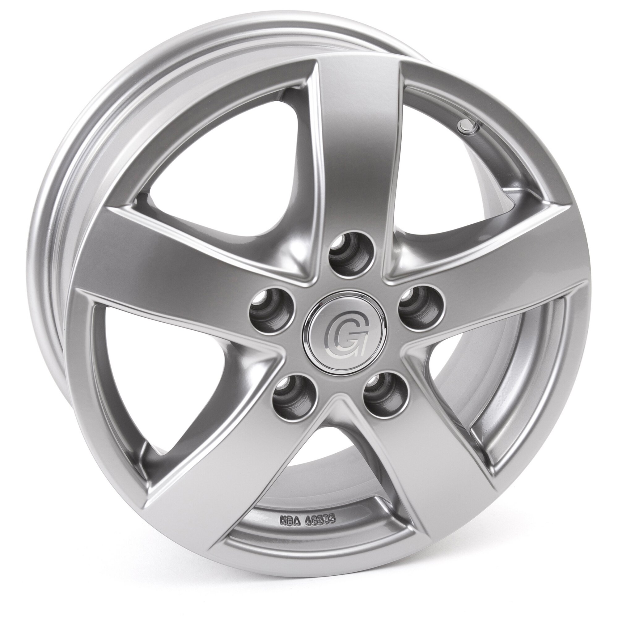 Goldschmitt GSM4 aluminium wheel, dark chrome, for Fiat Ducato, heavy chassis, Built from 2006/07