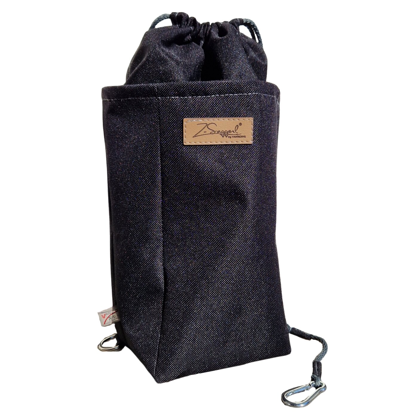 Cloth Bag for Camper Bathroom Z-Saggerl Tide, black