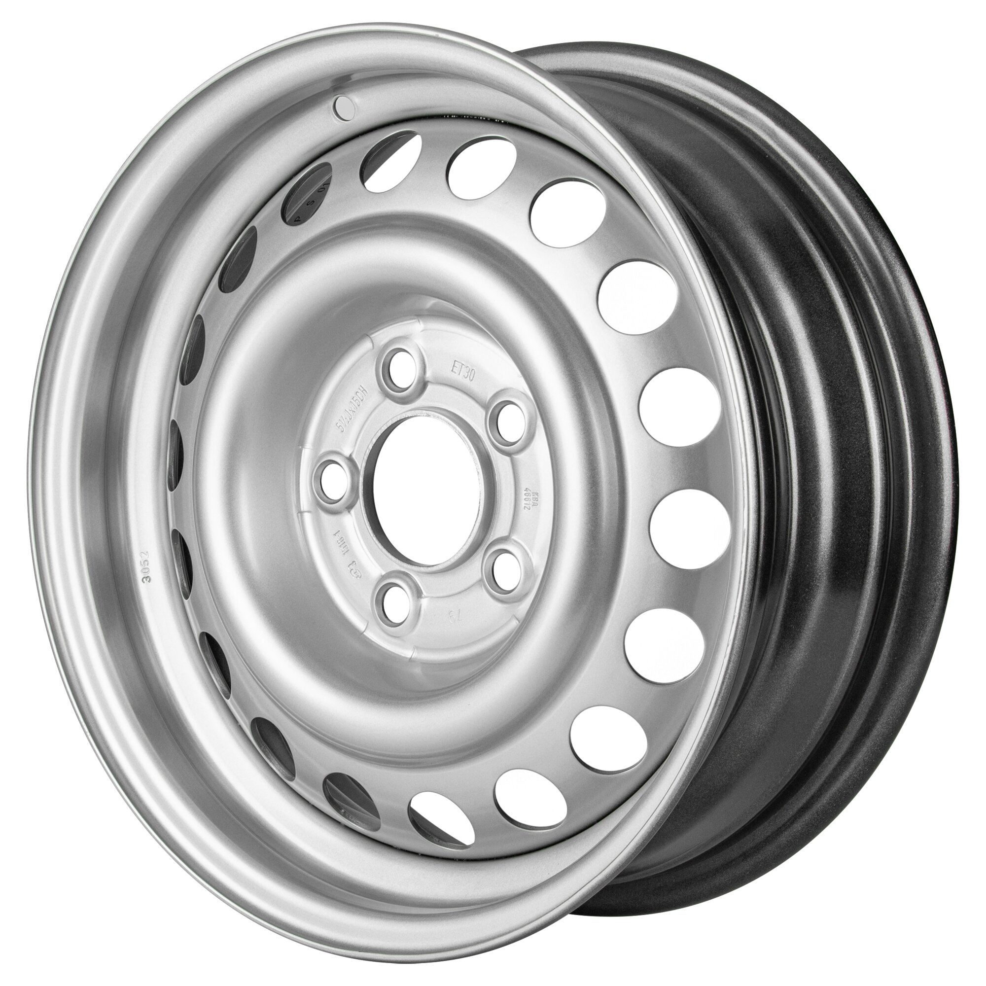 Steel Rim, 800 kg, Nut: o | LZ 5, 5 ½ J x 15