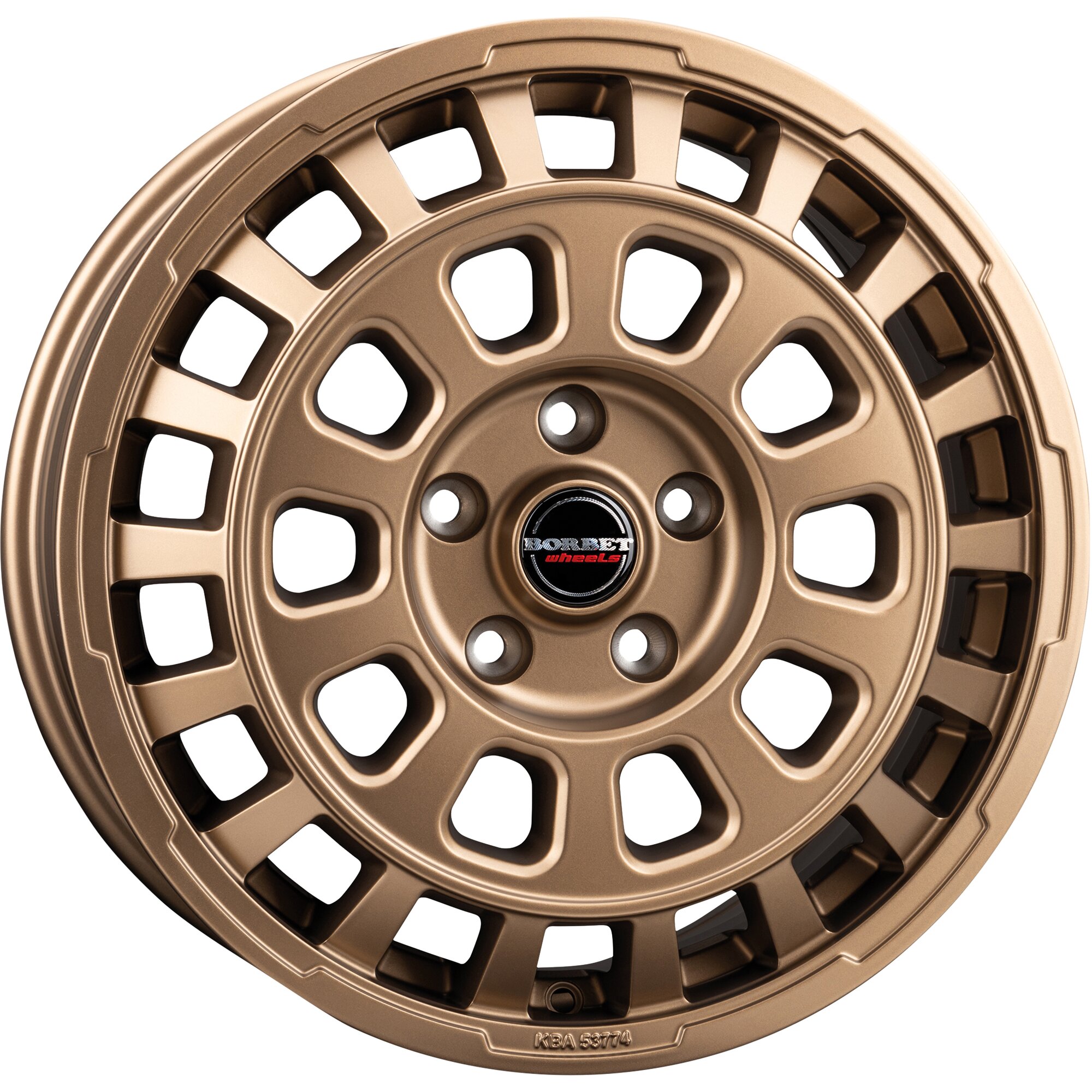 Aluminium Wheel Rim CW7 for Fiat Ducato with Light-Chassis, 1250 kg, bronce matt, 7.5 x 18"