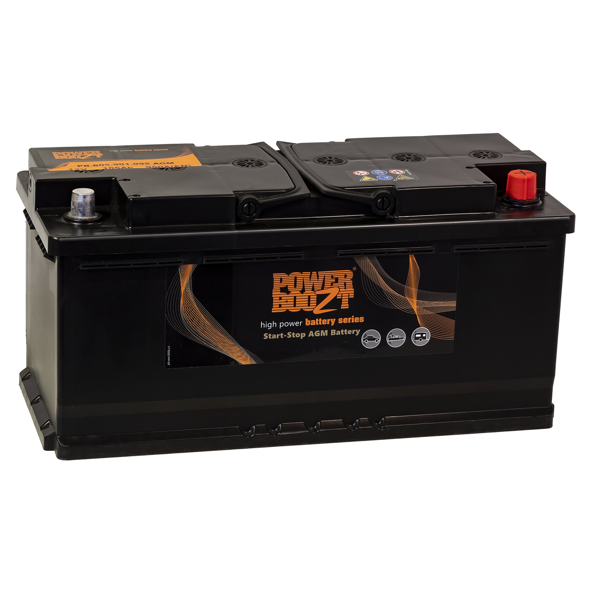 AGM Battery Dual Purpose, 95 Ah