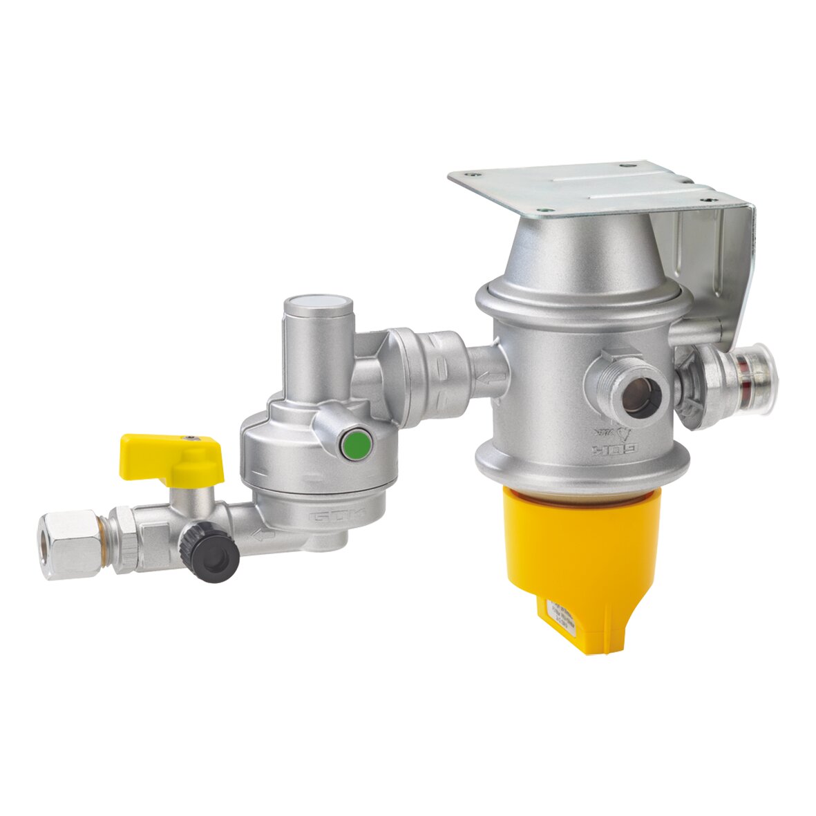 Safety Gas Pressure Regulator System Caramatic DriveTwo, horizontal, 30 mbar