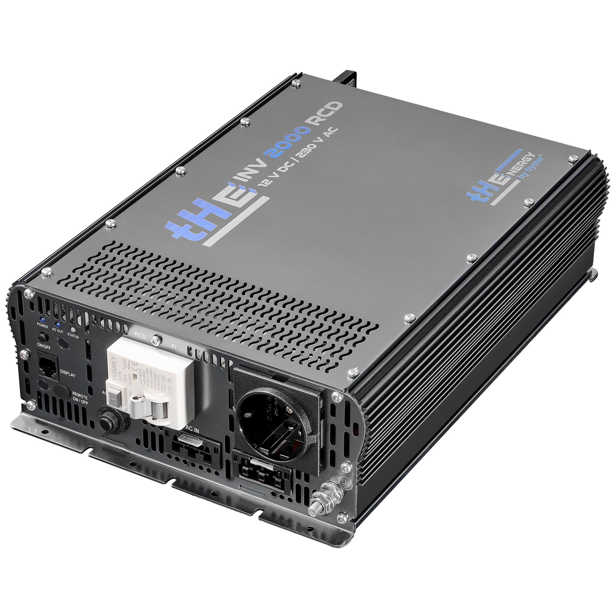 Inverter with Mains Priority Switching Function and RCD, tHENERGY INV 2000
