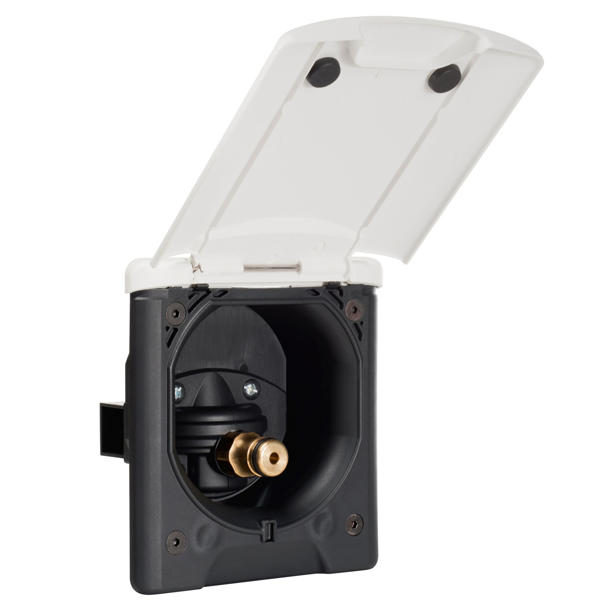 Water Socket (City Water Connection), pure white