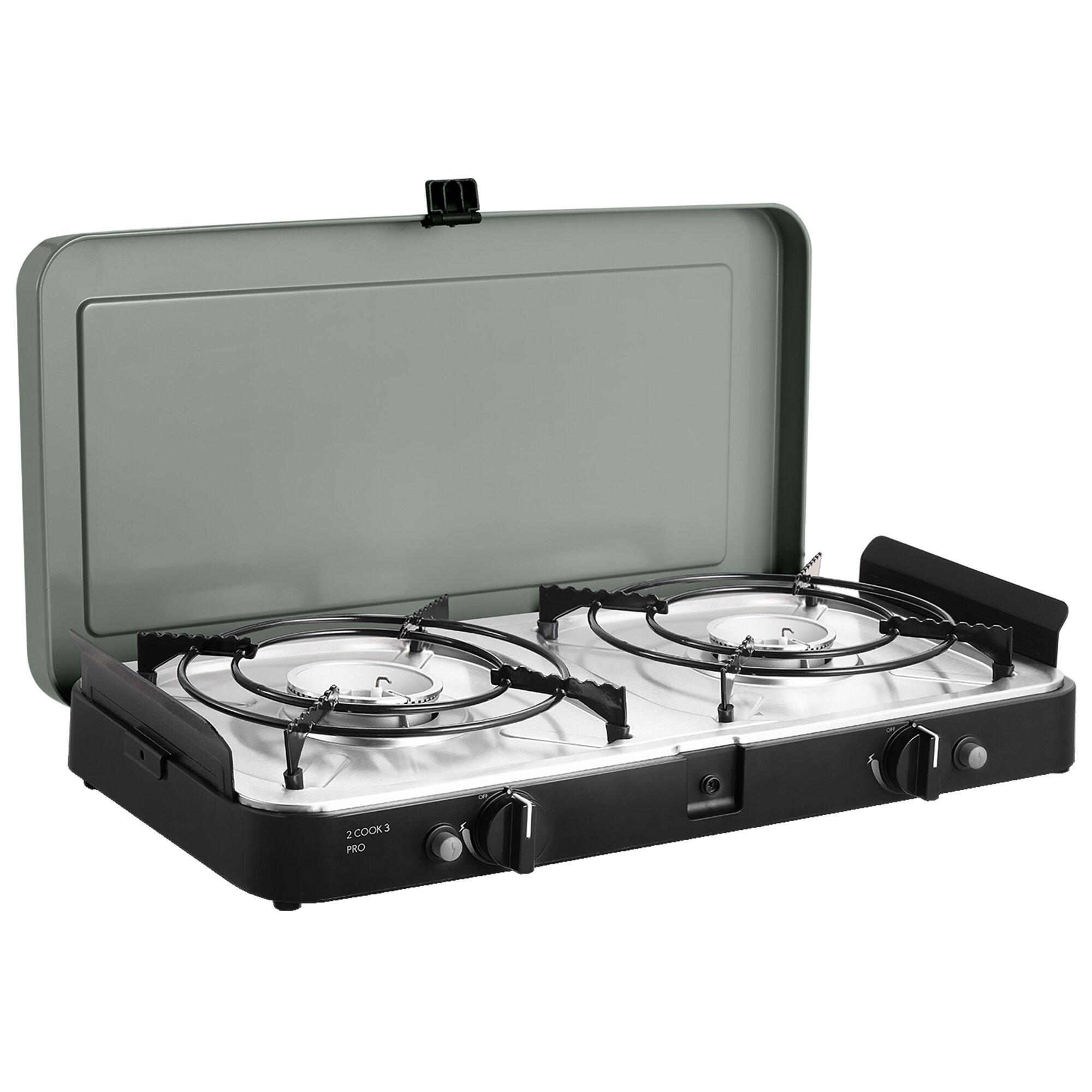 Gas Stove 2 Cook 3 Pro Stove, 30 mbar