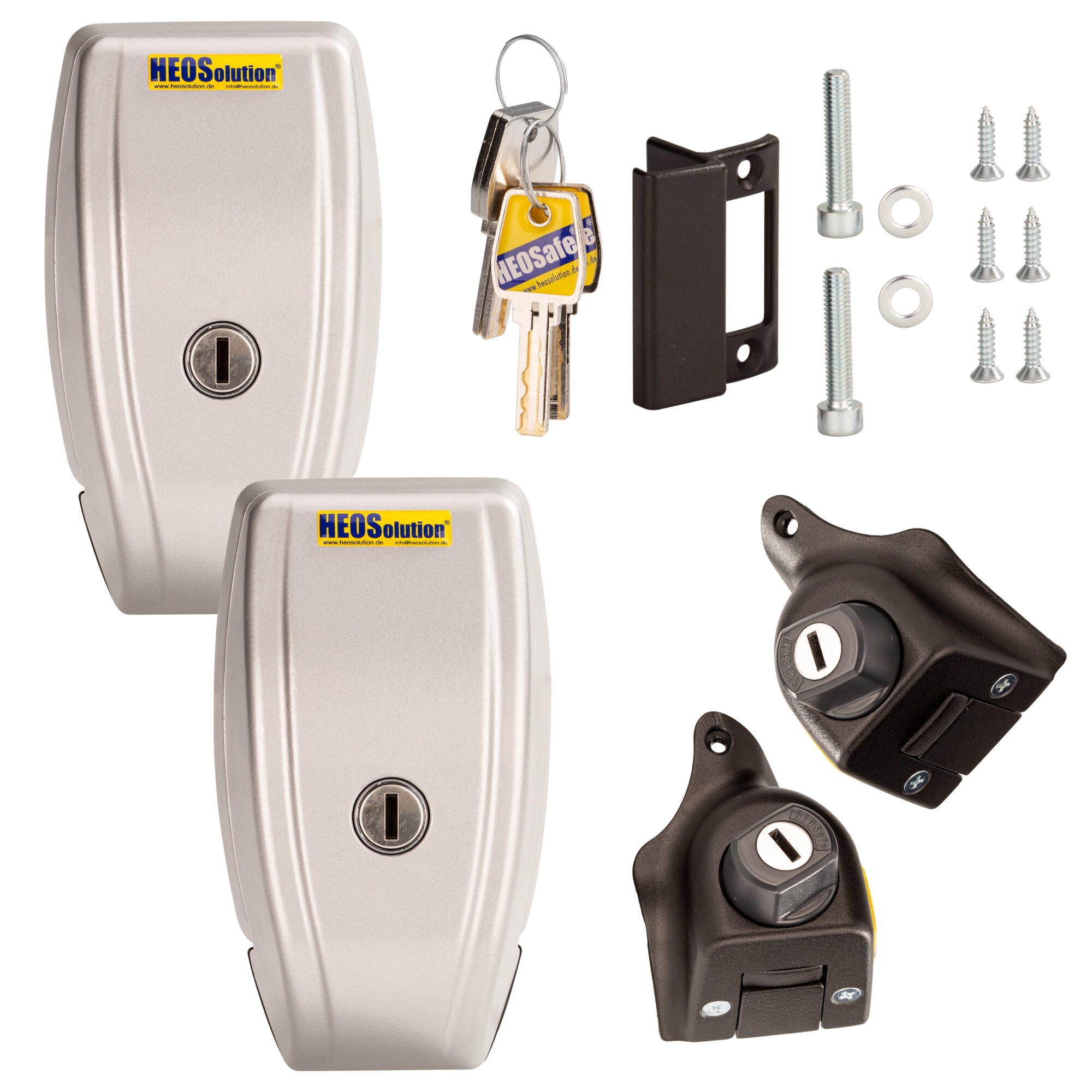 HEOSafe® Van Security Package Fiat Ducato from 09/2021, silver grey