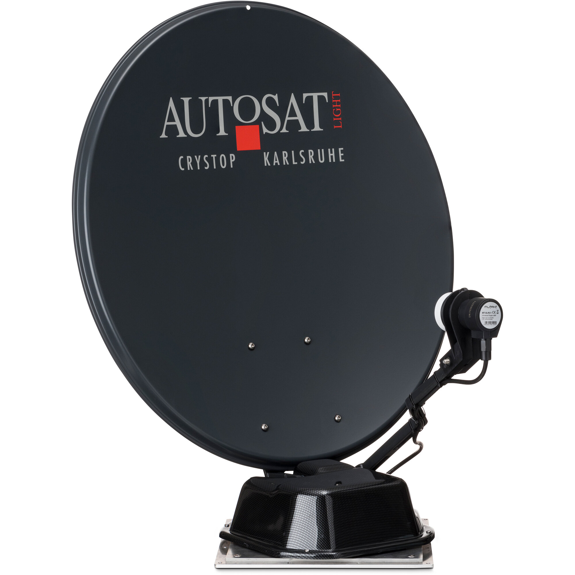 Satellite System AutoSat Light S Digital Single, black